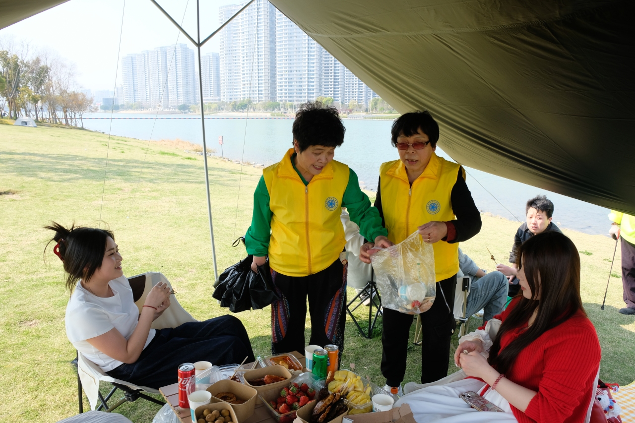 甌海市民監(jiān)督團(tuán)呼吁“篷”友無“痕”露營