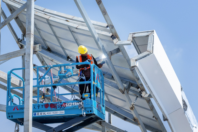 高溫下堅(jiān)守!溫州園博園一標(biāo)段建設(shè)忙