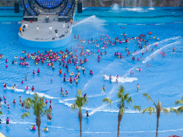 Pick溫州樂園一站式的夏夜,有水就有清涼